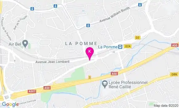 Localisation Jean Marc Alloun