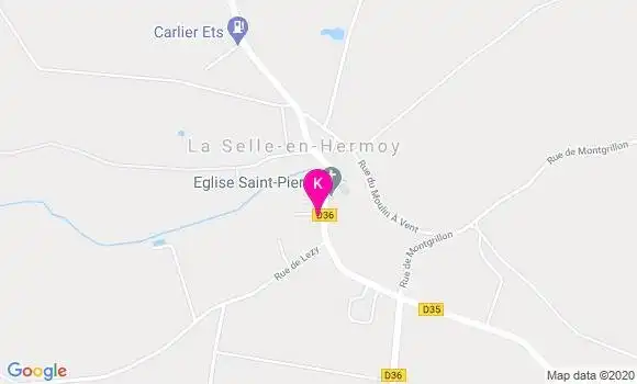 Localisation Thierry Morizet