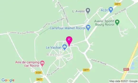 Localisation Gwendoline Cacou