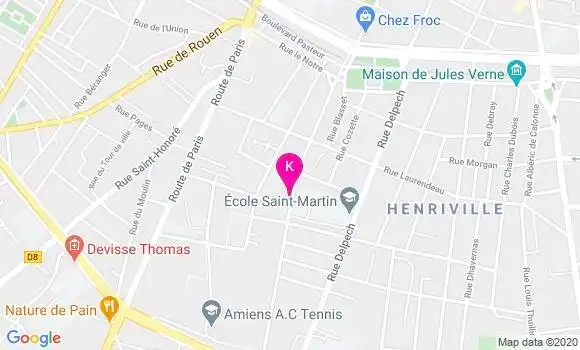 Localisation Marie Lucie Bednarski Patrel