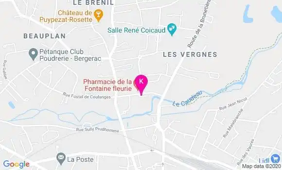 Localisation Chloe Meyzen