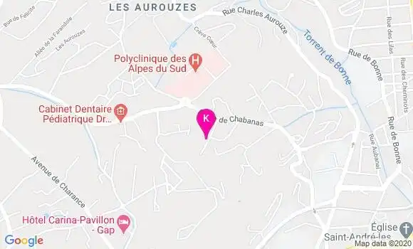 Localisation Marie Faure