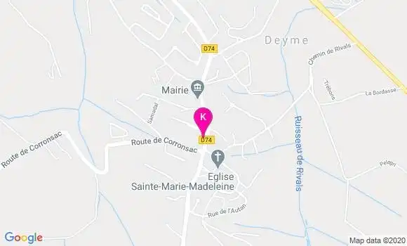 Localisation Coralie Borra