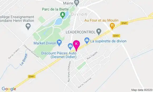 Localisation Deborah Saint Georges