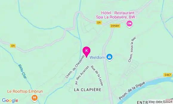 Localisation Alexandrine Lebayle