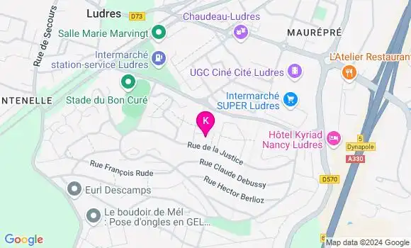 Localisation Audrey Kaoui
