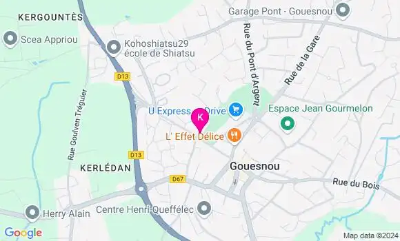 Localisation Hervé Roudaut