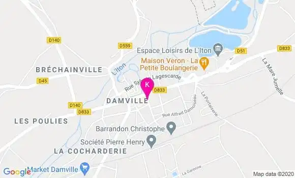 Localisation Thierry Martin