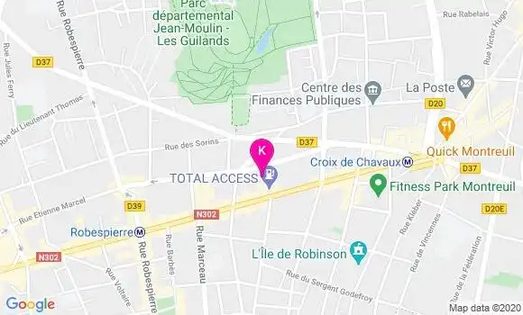 Localisation Serge Coudert