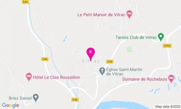 Localisation Eric Bidault
