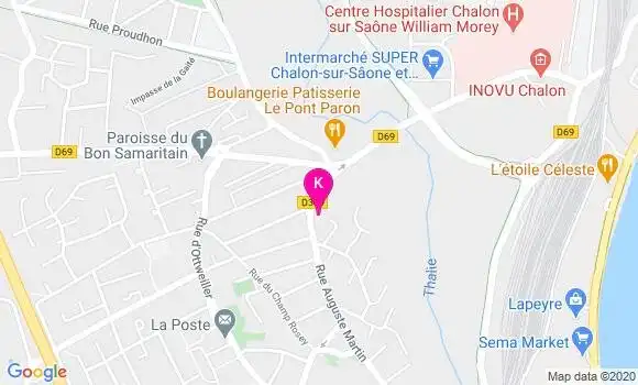 Localisation Denis Fourcault