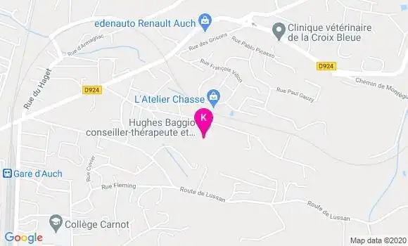 Localisation Ines Heller