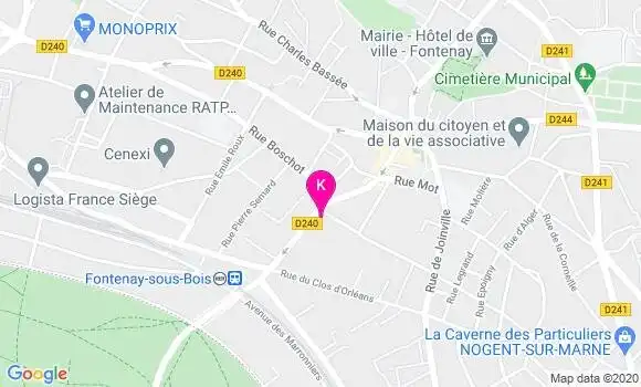 Localisation Caroline Imbert