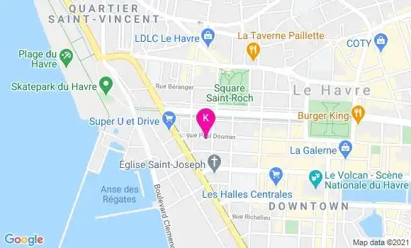 Localisation Heliette Hebert