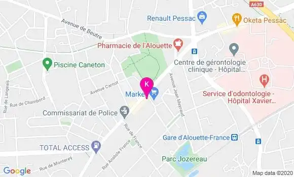 Localisation Matthieu Bazil