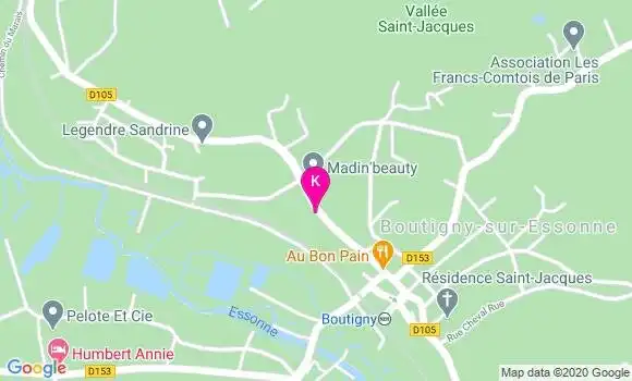 Localisation Marina Bourdy