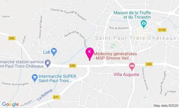 Localisation Robin Combee