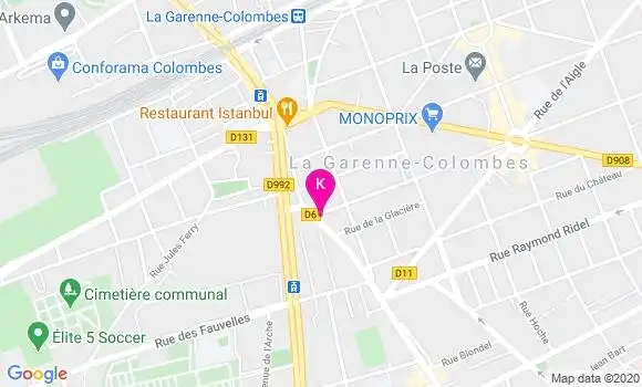 Localisation Gaele Tabourdeau