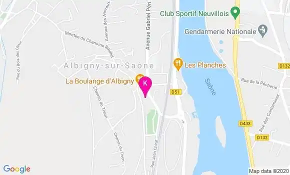 Localisation Jeremie Daguenet