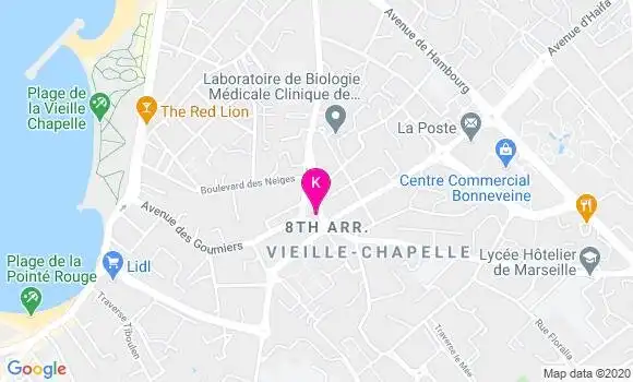 Localisation Doris Miegge