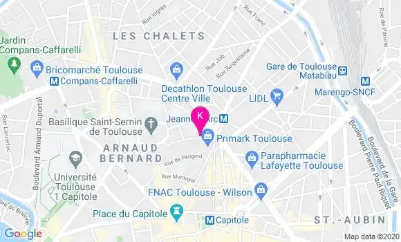 Localisation Eliane Rochas Gastou