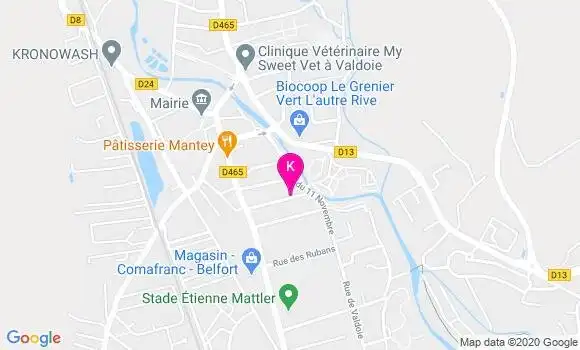 Localisation Laurence Henry