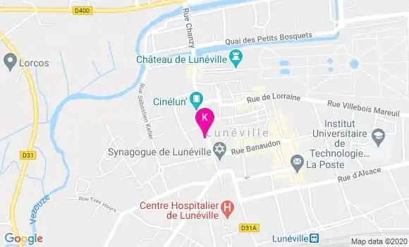 Localisation Xavier Colin