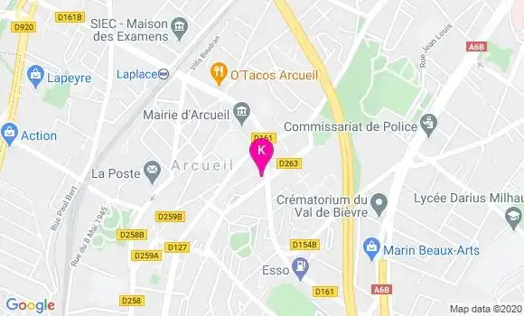 Localisation Jeremy Drouet