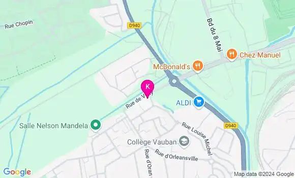 Localisation Lucas Delamaere