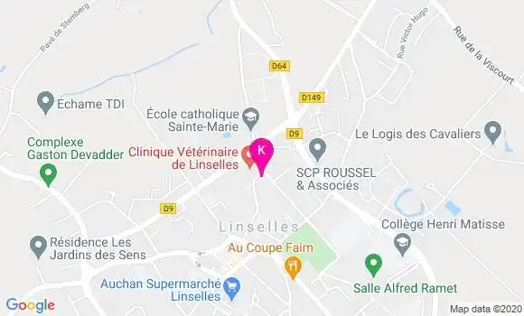 Localisation Foucauld Honore