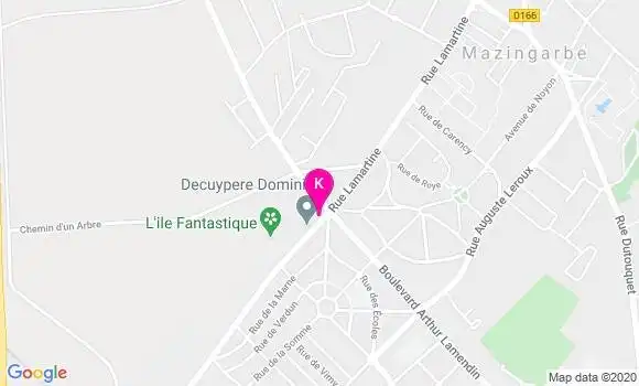 Localisation Emmanuel Deschamps