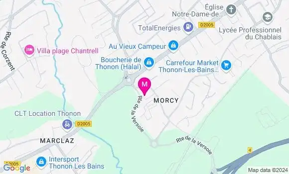 Localisation Laurent Thibaut
