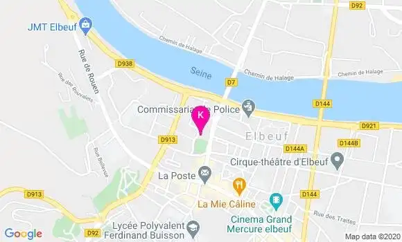 Localisation Sandrine Sroka