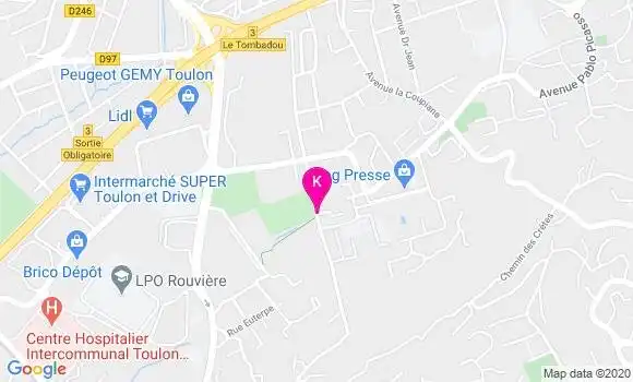 Localisation Jean Marc Illich