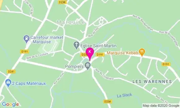 Localisation Jean Jacques Degonde