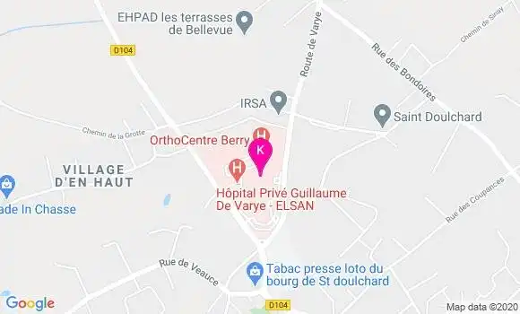 Localisation Adele Jeanmaire