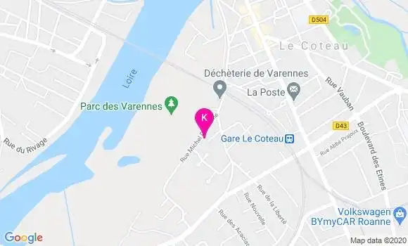 Localisation Claudine Goyet