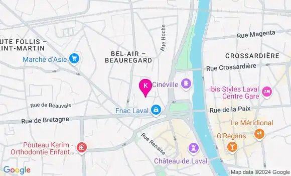 Localisation Maxime Veauloup