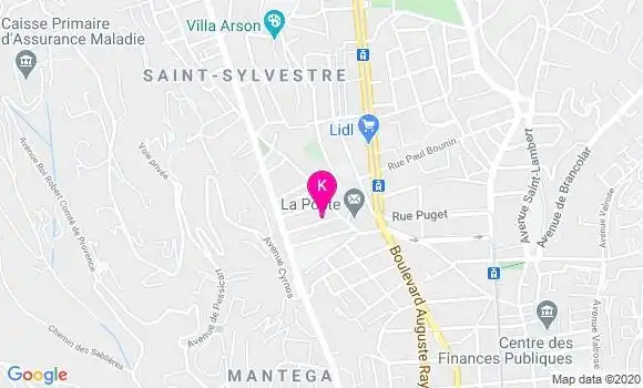 Localisation Annie Benkemoun