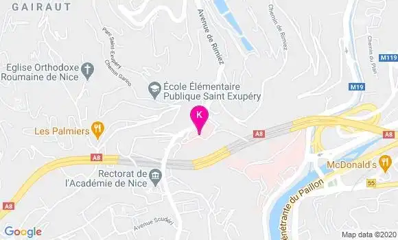 Localisation Camille Saint Jours