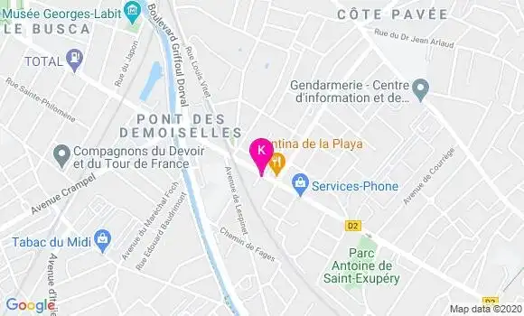 Localisation Arnaud Cassagnaud