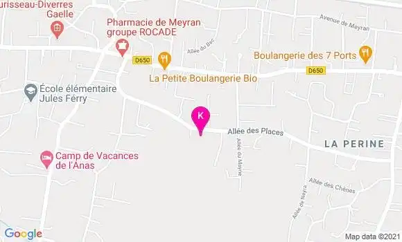 Localisation Stephanie Andrieu