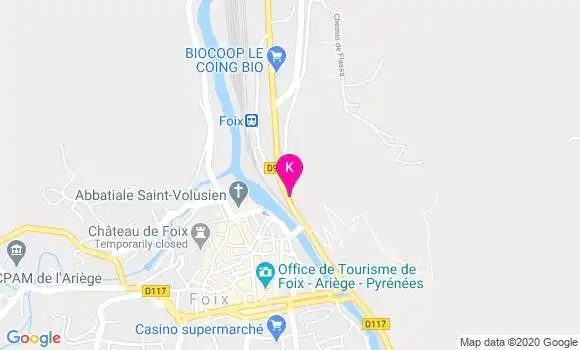 Localisation Lionel Montagne