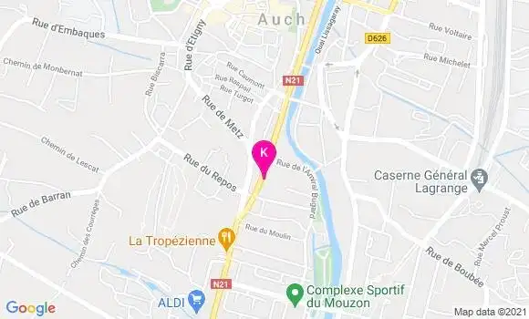 Localisation Cedric Lacroix
