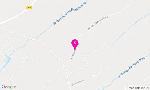 Localisation Bettina Pouezat