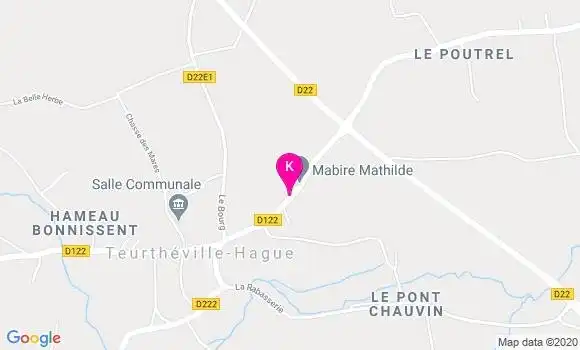 Localisation Mathilde Mabire