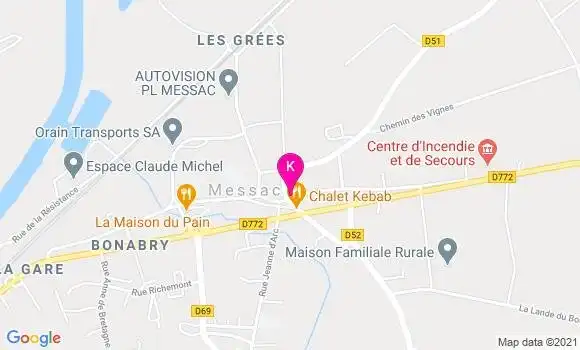 Localisation Christophe Carriou