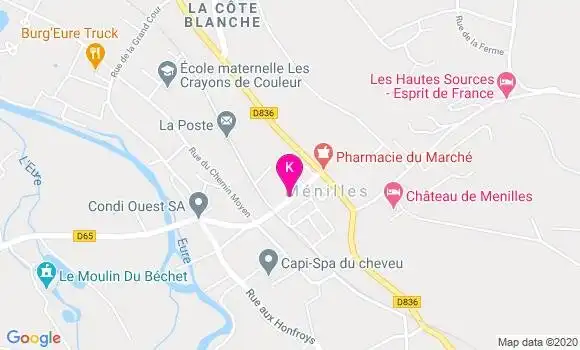 Localisation Benoit Lalouette