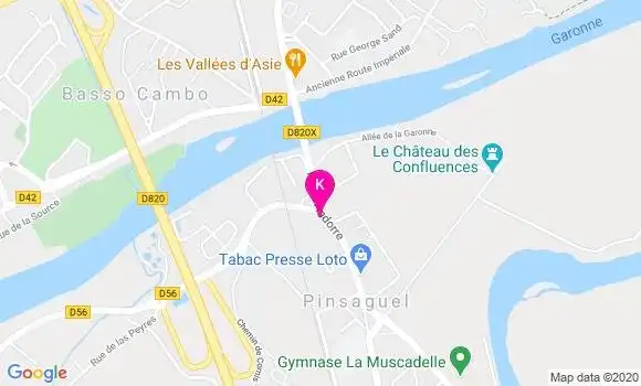 Localisation Christina Audoubert