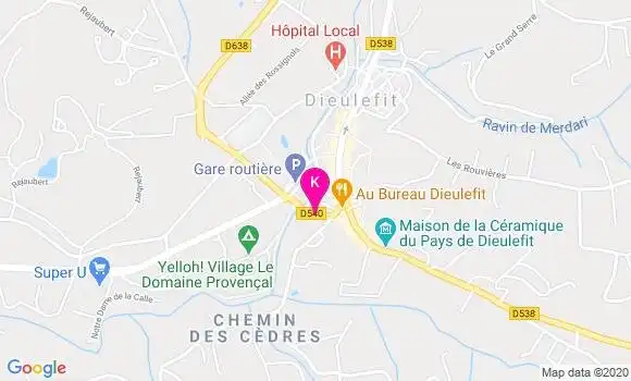Localisation Mathieu Demarson
